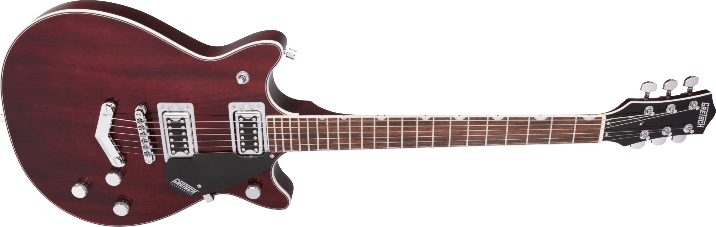Gretsch G5222 Electromatic Double Jet Bt Electric Guitar W/v-stoptail, Laurel Fb, Walnut Stain |  GRETSCH |  ELECTRIC GUITAR |  Zoso Music