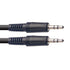 STAGG SAC1MPSMPSB 8283 AUDIO CABLE, MINI JACK/MINI JACK (M/M), 1M (3FT), STAGG, CABLES, stagg-cable-sac1mpsmpsb, ZOSO MUSIC SDN BHD