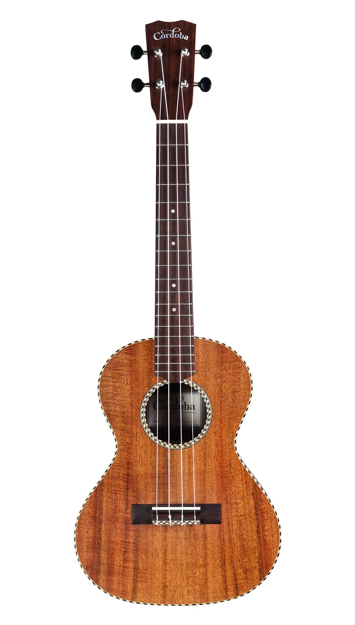 Cordoba 25T Acacia Tenor Ukulele - Solid Acacia Top, Figured Acacia Back & Sides | CORDOBA , Zoso Music