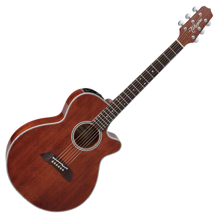 TAKAMINE PRO SERIES EF261S AN FXC BODY CUTAWAY SOLID CEDAR TOP ACOUSTIC-ELECTRIC WITH CT-4BII PREAMP & HARD CASE