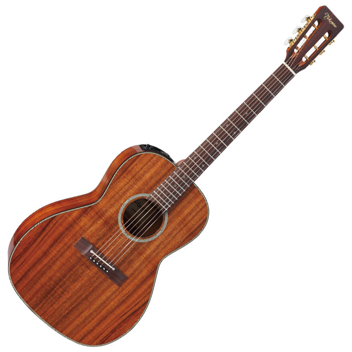 TAKAMINE LEGACY SERIES EF407 NEW YORKER BODY ACOUSTIC-ELECTRIC FULL KOA WOOD WITH CT4B II PREAMP & HARD CASE