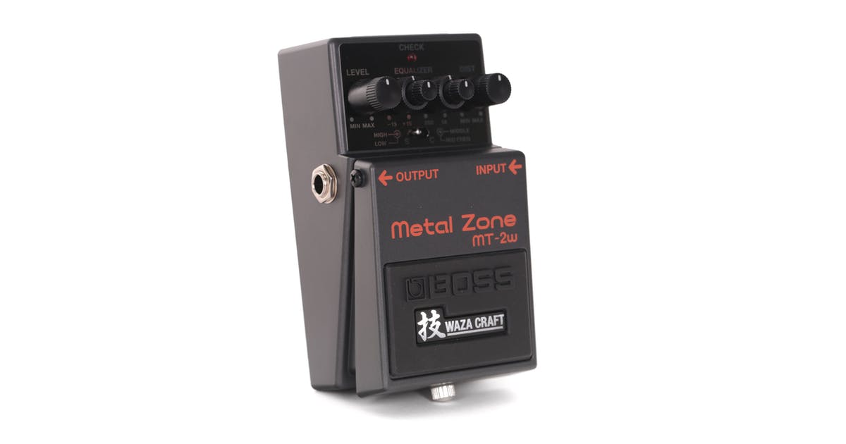 BOSS MT-2W METAL ZONE WAZA CRAFT DISTORTION PEDAL (MT2W / MT 2W) | BOSS , Zoso Music