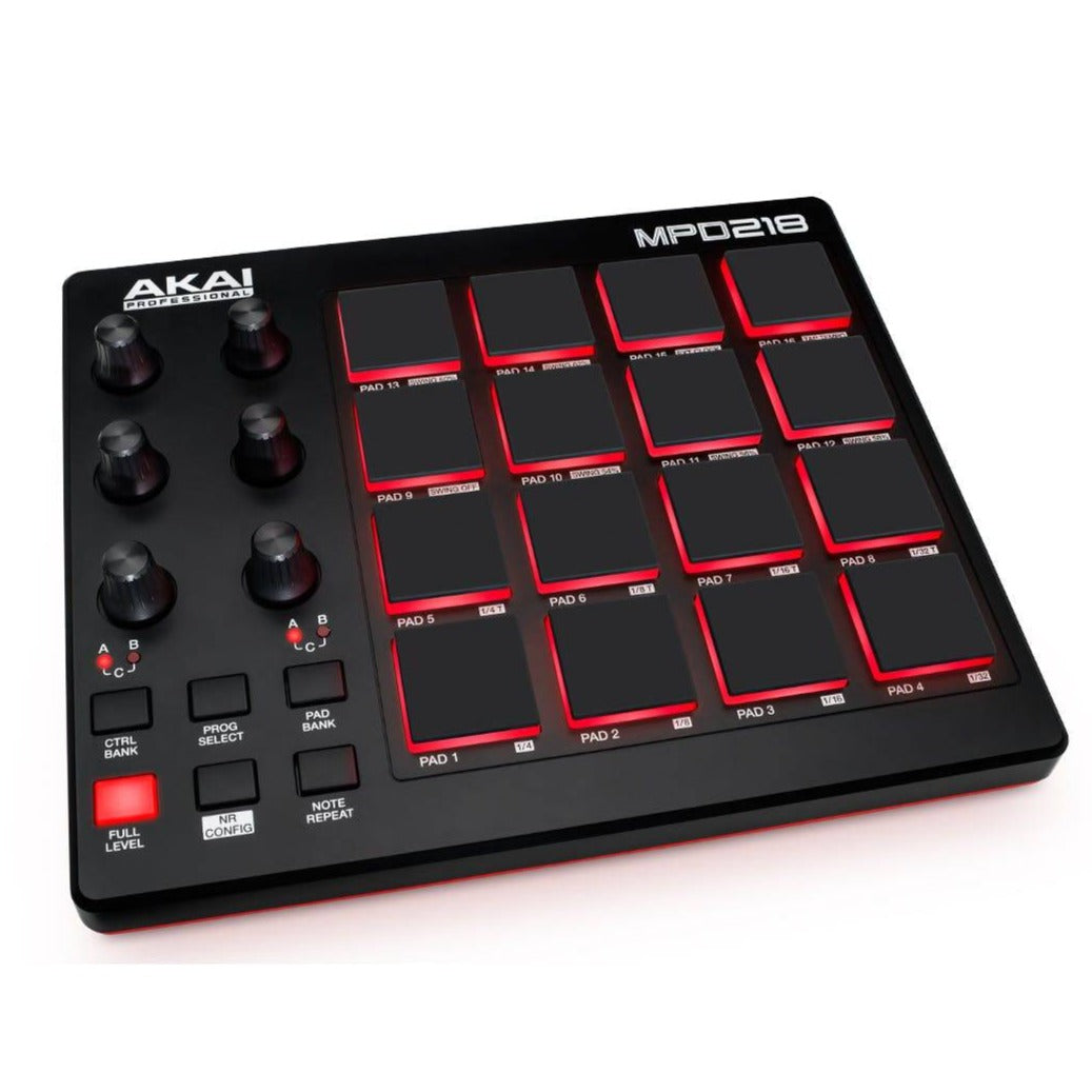 Akai Mpd218 Pad Controller With 16 Mpc Pads