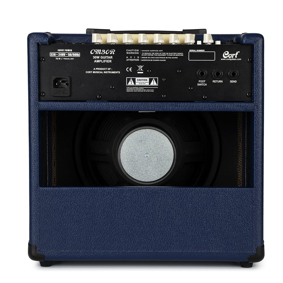 Cort CM30R/Db 30W Electric Guitar Amp Dark Blue | CORT , Zoso Music