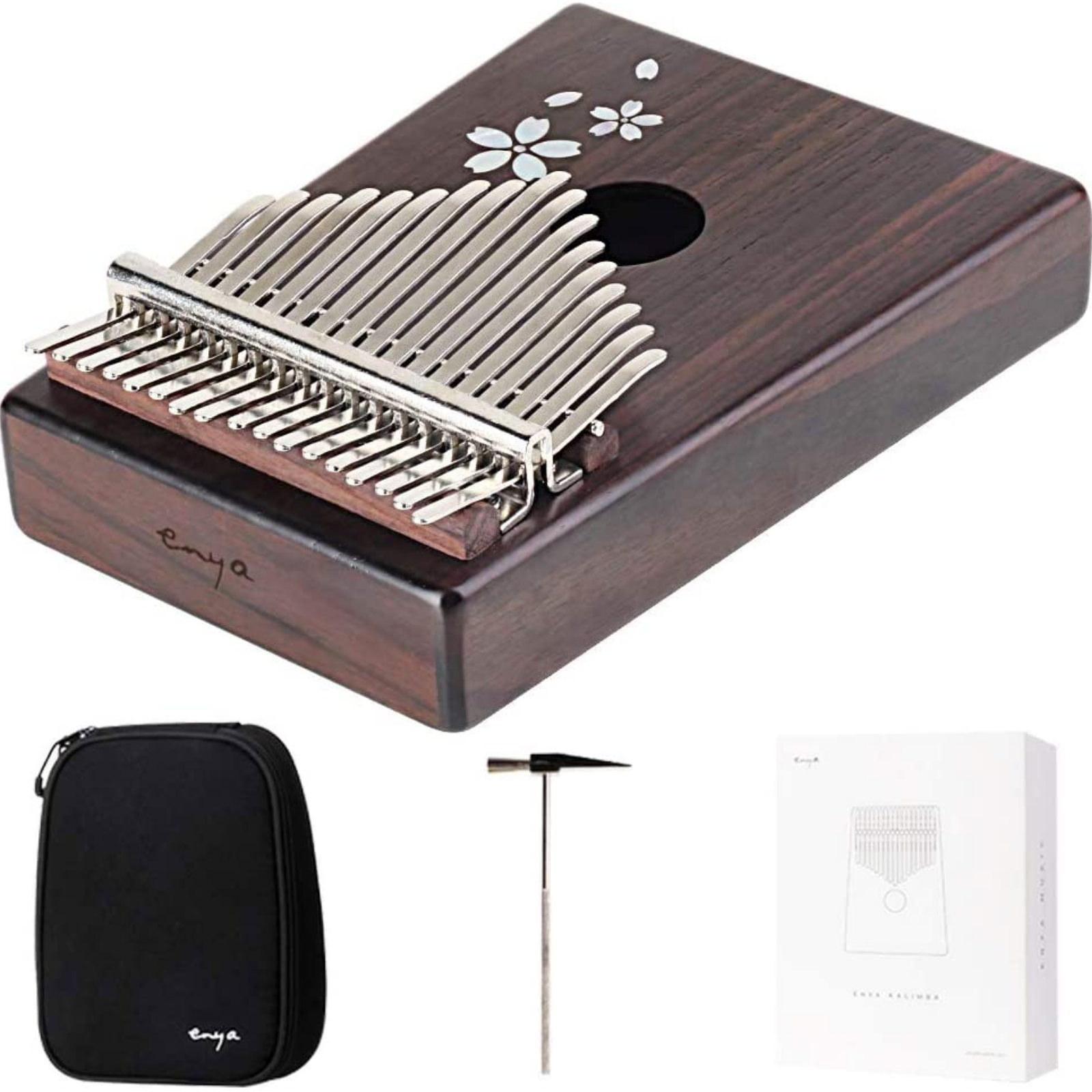 Enya EK17-R1 Kalimba Rosewood 17 Notes With Bag | ENYA , Zoso Music