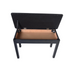 NEOWOOD B111T (B-111T) DOUBLE SEATED PIANO STOOL WITH STORAGE |  NEOWOOD |  STOOL & BENCH |  Zoso Music
