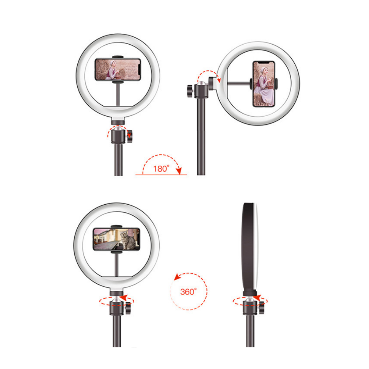 NEOWOOD BY-L205 LIVE STREAMING STAND (BEAUTY LAMP), NEOWOOD, STAND, neowood-stand-neo-by-l205, ZOSO MUSIC SDN BHD
