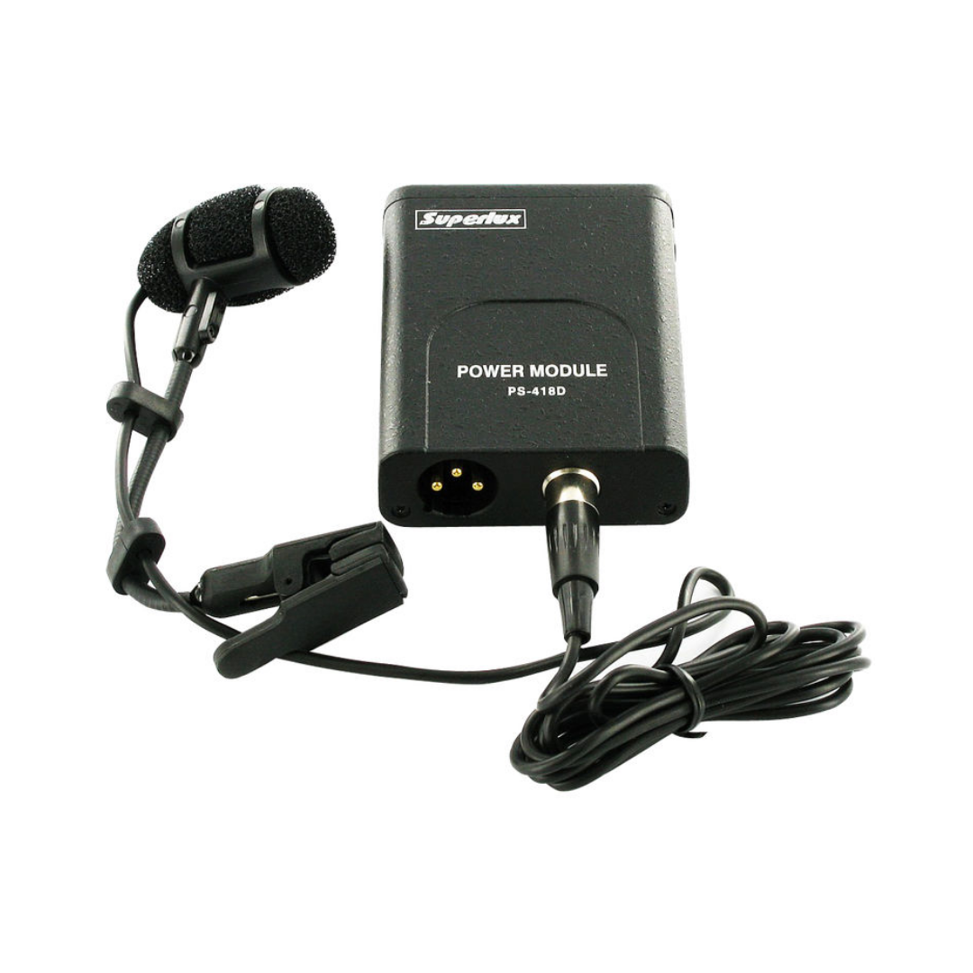 SUPERLUX PRA-383DXLR CARDIOID CONDENSER INSTRUMENT MICROPHONE, SUPERLUX, DYNAMIC MICROPHONE, superlux-microphone-sup-pra383dxlr, ZOSO MUSIC SDN BHD