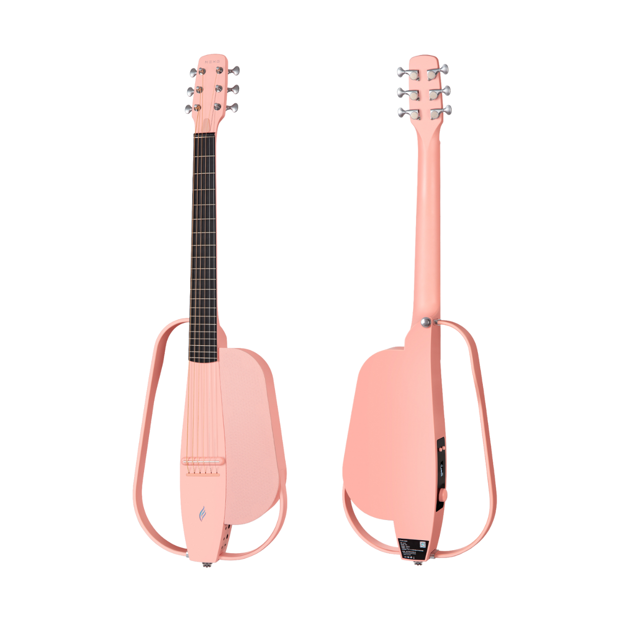 ENYA NEXG SMART AUDIO GUITAR PINK BASIC PACKAGE W/HARMAN KARDON SPEAKER, BAG | ENYA , Zoso Music