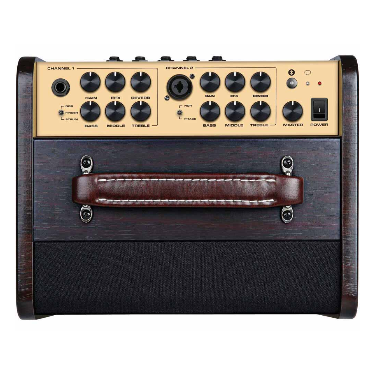Nux Stageman II 80 Watt Rechargeable Battery Powered Amp Acoustic Guitar Speaker Amplifier With Looper And Bluetooth |  NUX |  EFFECTS |  Zoso Music