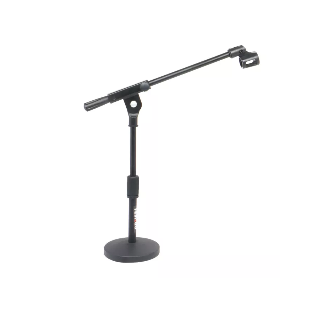 NEOWOOD M210 ROUND BASED BOOM TABLE MIC STAND W/CLIP