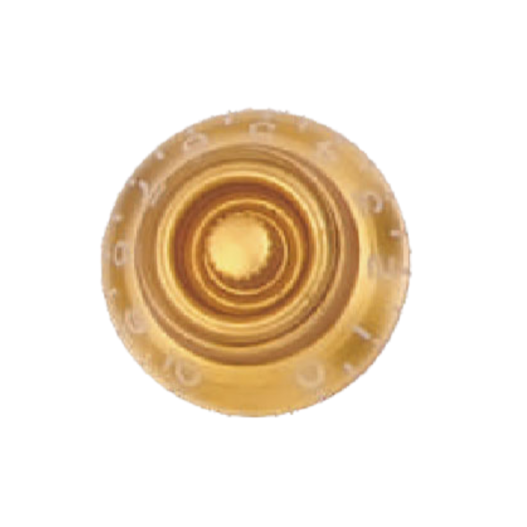MINGS ELECTRIC GUITAR STRATOCASTER KNOB TRANSPARENT GOLD, MINGS, GUITAR & BASS ACCESSORIES, mings-guitar-accessories-min-pn-p1, ZOSO MUSIC SDN BHD