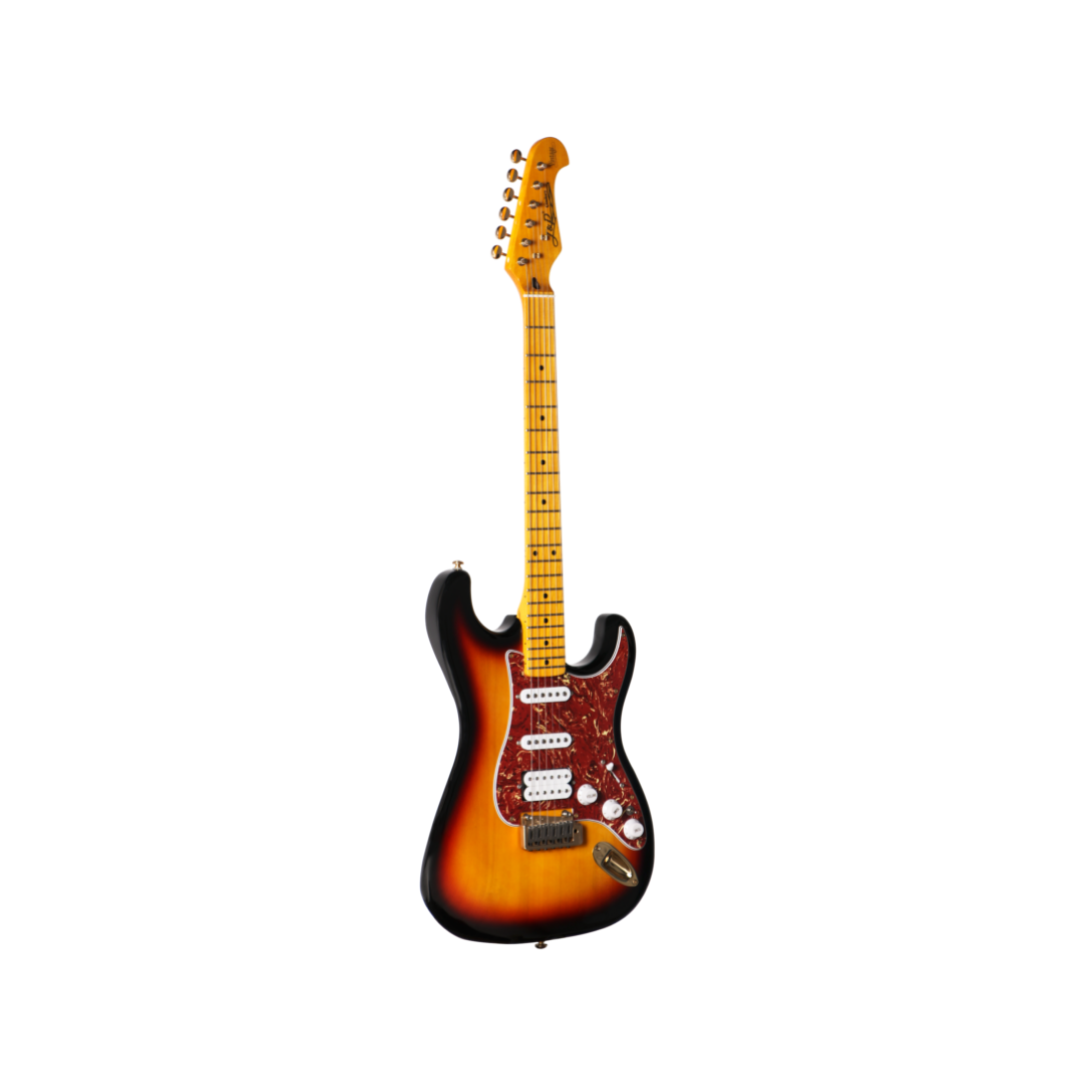 J&D ST HP (HIGH POWER) STRATOCASTER ELECTRIC GUITAR WITH WILKINSON HARDWARE SUNBURST, J&D, ELECTRIC GUITAR, j-d-electric-guitar-st-hp-sb, ZOSO MUSIC SDN BHD
