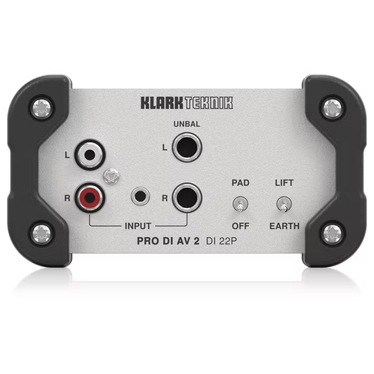 KLARK TEKNIK DI 22P PASSIVE STEREO DI BOX |  KLARK TEKNIK |  DI BOX |  Zoso Music