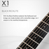 Enya EM-X1 PROe 36" Acoustic Guitar With Bag And Accessories | ENYA , Zoso Music