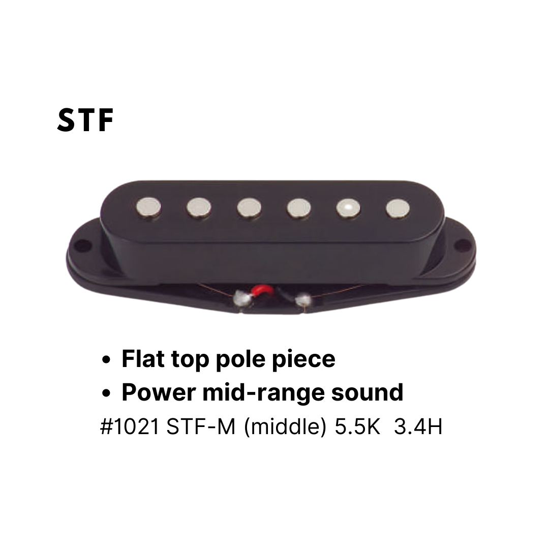 MINGS ELECTRIC GUITAR FLAT POLE PIECE CERAMIC MIDDLE PICKUP STRAT SINGLE COIL, MINGS, GUITAR & BASS ACCESSORIES, mings-guitar-accessories-min-stf-m, ZOSO MUSIC SDN BHD