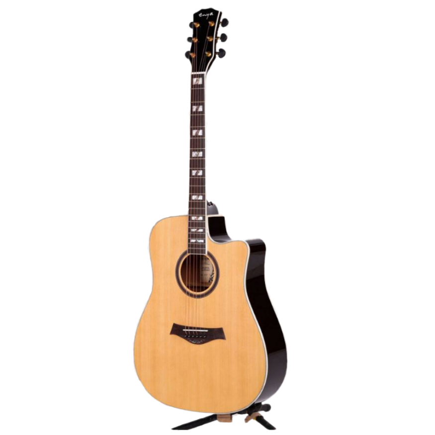 Enya ED-18NACe 41" Acoustic Guitar Aaa Englemann Spruce Top & Klt T1 EQ With Bag And Accessories | ENYA , Zoso Music