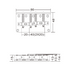 MINGS BB402 ELECTRIC BASS GUITAR 5 STRING 18MM SPACING CHROME, MINGS, GUITAR & BASS ACCESSORIES, mings-guitar-accessories-min-bb402, ZOSO MUSIC SDN BHD