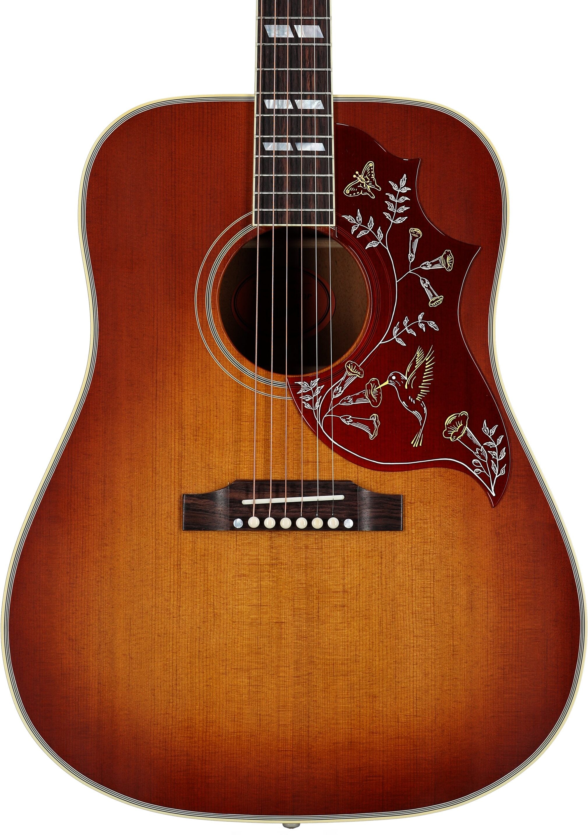 Gibson 1960 Hummingbird Acoustic Guitar, Fixed Bridge, Heritage Cherry Sunburst