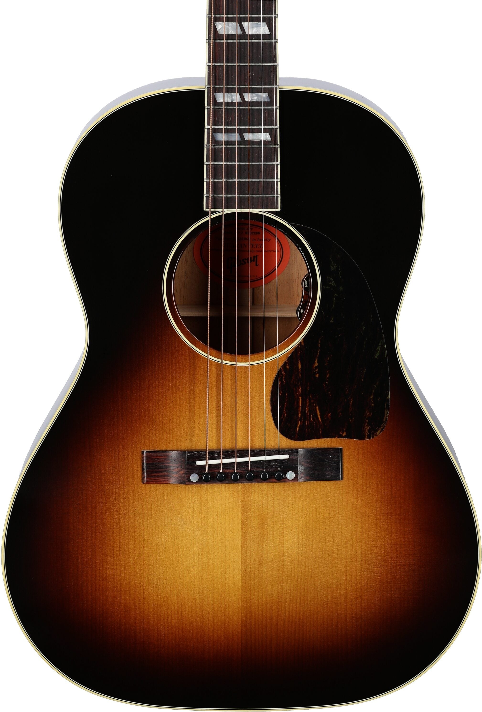 Gibson Nathaniel Rateliff LG-2 Western Acoustic Guitar, Vintage Sunburst |  GIBSON |  ACOUSTIC GUITAR |  Zoso Music