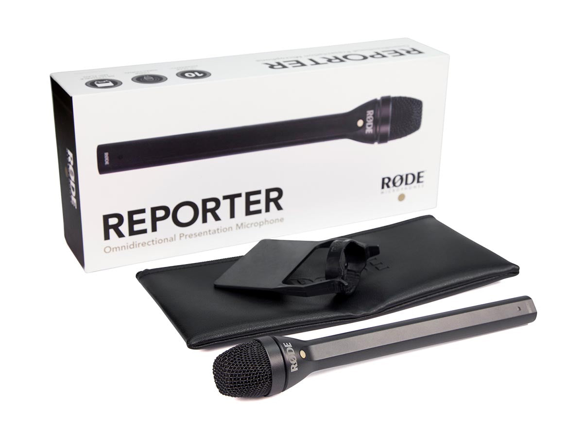 Rode Reporter Omnidirectional Handheld Interview Microphone 10 Years Warranty [Made in Australia], RODE, MICROPHONE, rode-microphone-reporter, ZOSO MUSIC SDN BHD