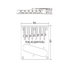 MINGS TB003 ELECTRIC GUITAR BRIDGE TELECASTER STYLE 80X97MM 6 SADDLE CHROME, MINGS, GUITAR & BASS ACCESSORIES, mings-guitar-accessories-min-tb003, ZOSO MUSIC SDN BHD