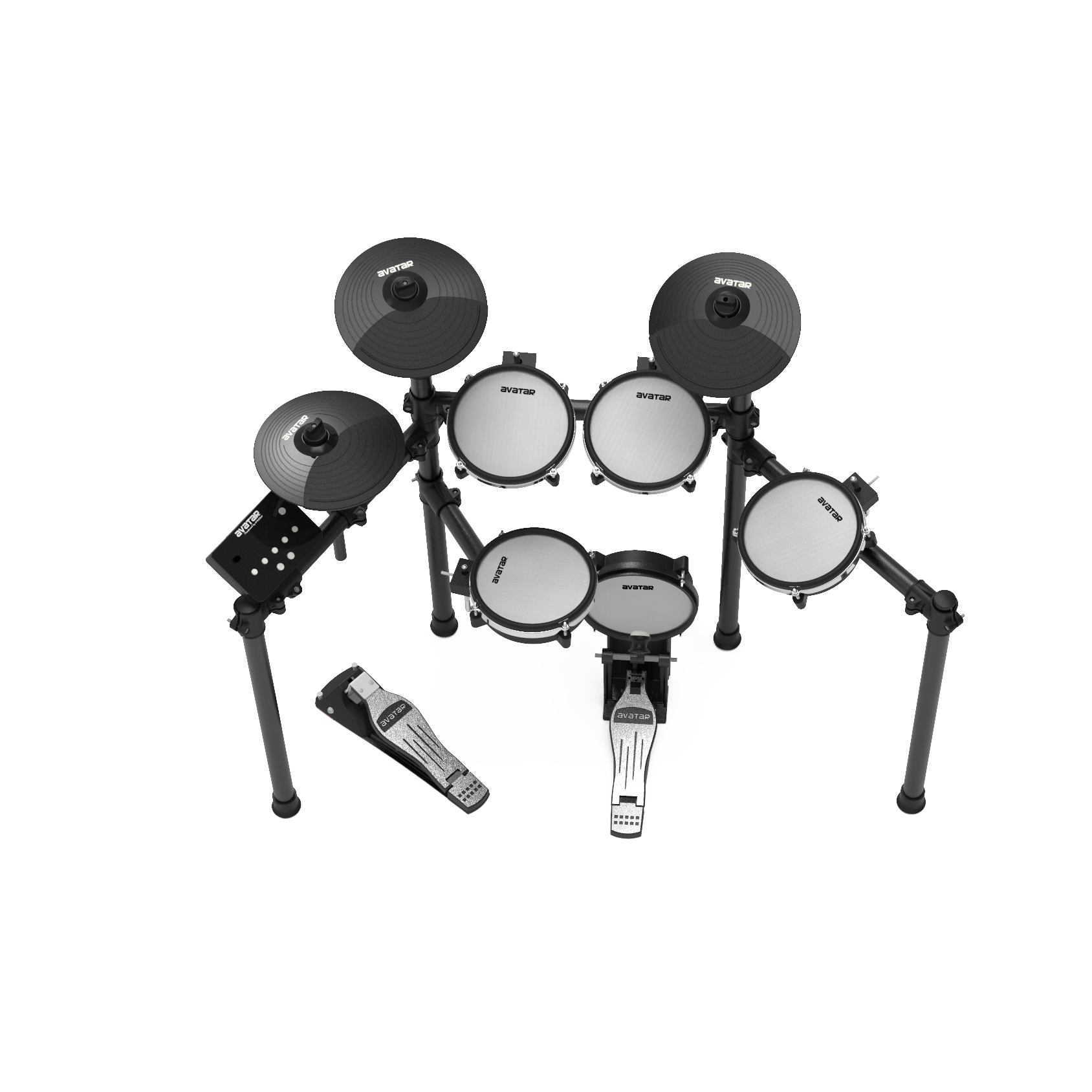 Avatar SD61-6 Digital Drum Mesh Head 8pcs (Drums Only)