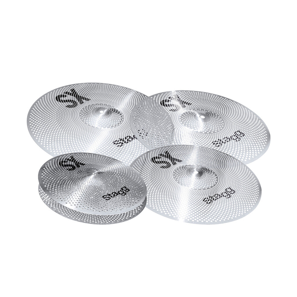 Stagg SXM SET Silent Cymbal Set - 14