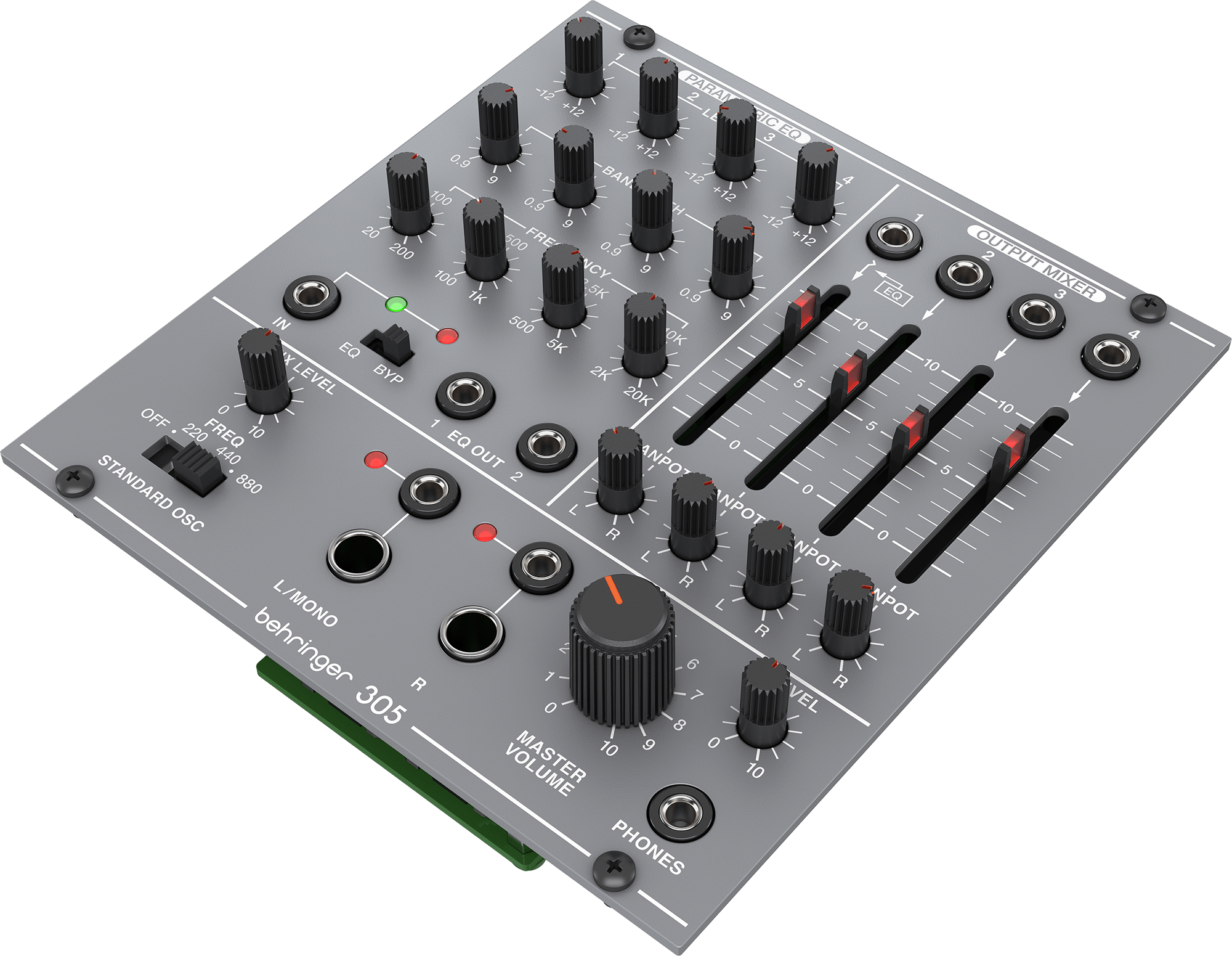 Behringer 305 EQ / Mixer / Output Eurorack Module | BEHRINGER , Zoso Music