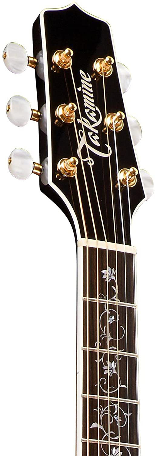 TAKAMINE EF450C-TT BSB THERMAL TOP SERIES NEX CUTAWAY ACOUSTIC-ELECTRIC GUITAR, BROWN SUNBURST, TLD-2 PREAMP & HARD CASE (MADE IN JAPAN)