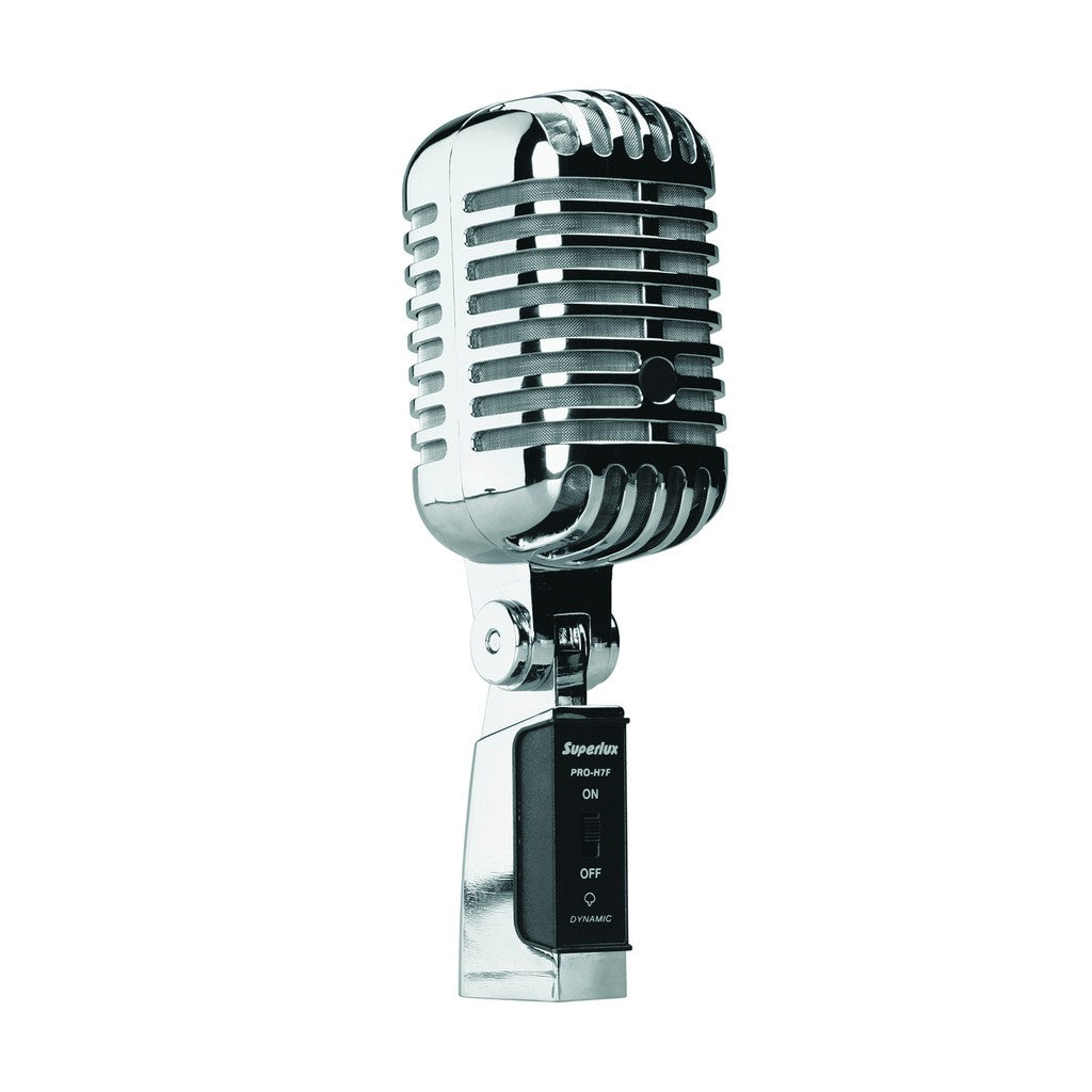SUPERLUX PROH7F MKII CLASSIC VINTAGE-STYLE SUPERCARDIOID MIC VOCAL MICROPHONE, SUPERLUX, MICROPHONE, superlux-microphone-proh7f-mkii, ZOSO MUSIC SDN BHD