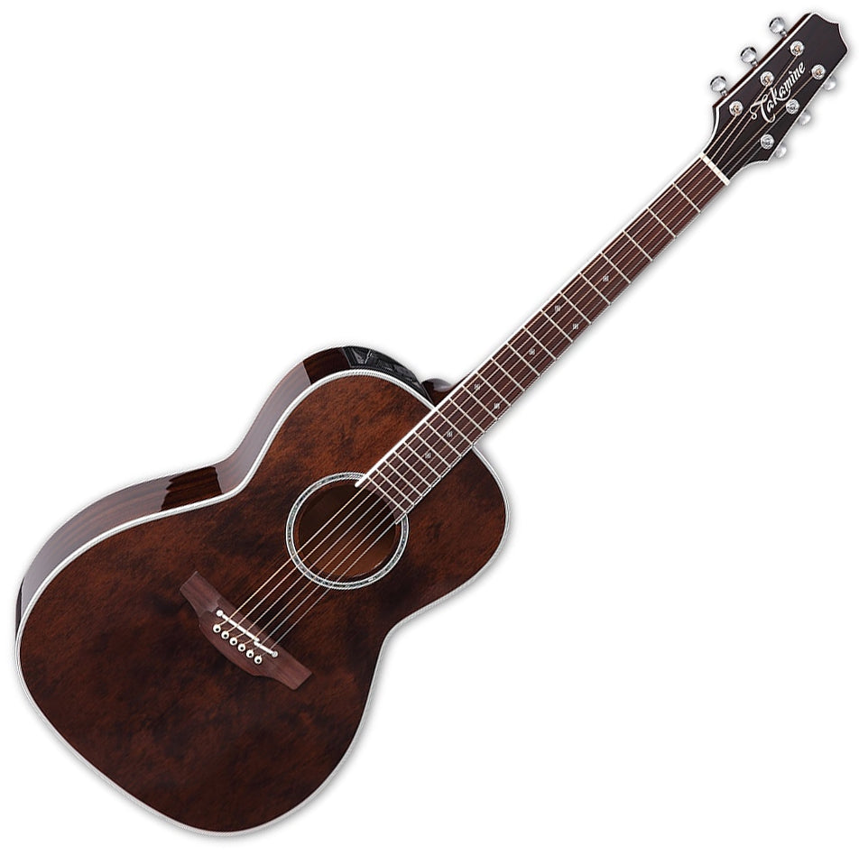 TAKAMINE CP3NY ML CUSTOM PRO SERIES NEW YORKER ACOUSTIC-ELECTRIC GUITAR, CT4BII PREAMP WITH HARD CASE (MADE IN JAPAN)