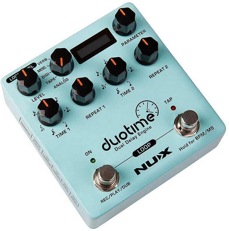 Nux NDD-6 Verdugo Series Duo Time Delay Pedal |  NUX |  EFFECTS |  Zoso Music