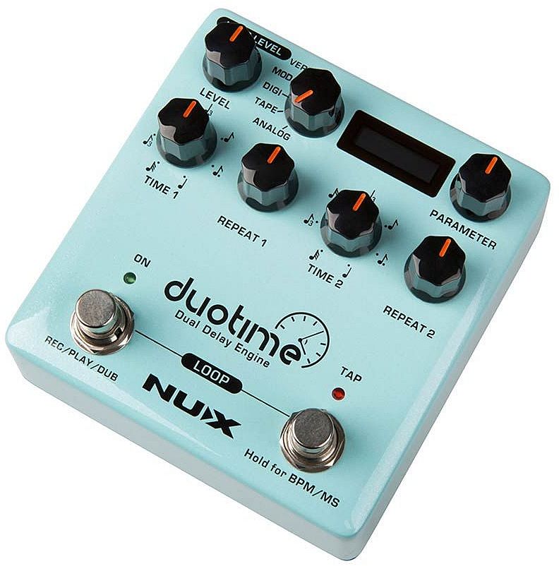 Nux NDD-6 Verdugo Series Duo Time Delay Pedal |  NUX |  EFFECTS |  Zoso Music
