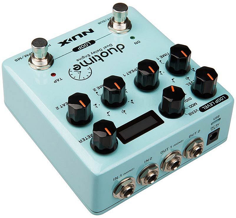 Nux NDD-6 Verdugo Series Duo Time Delay Pedal |  NUX |  EFFECTS |  Zoso Music