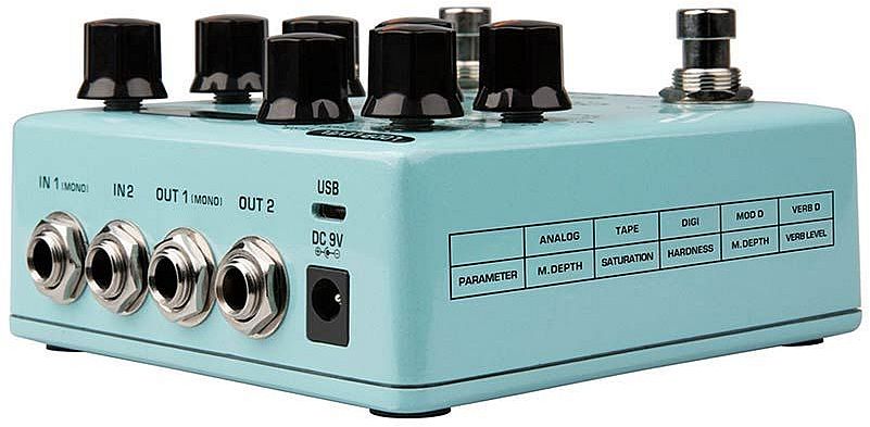 Nux NDD-6 Verdugo Series Duo Time Delay Pedal |  NUX |  EFFECTS |  Zoso Music