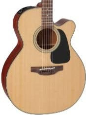 Takamine Acoustic-Electric P1NC Pro Series Nex Cutaway Solid Cedar Top, Sapele Back & Sides, CT4BII Preamp with Hard Case |  TAKAMINE |  ACOUSTIC GUITAR |  Zoso Music