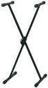 KEYBOARD STAND DETACHABLE SINGLE X STAND HY801D, KM, STAND, km-stand-km-hy801d, ZOSO MUSIC SDN BHD