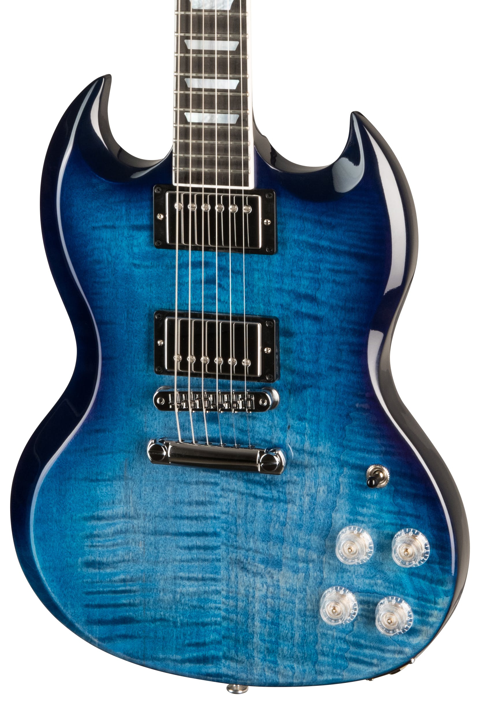 Gibson SG Modern Electric Guitar, Blueberry Fade |  GIBSON |  ELECTRIC GUITAR |  Zoso Music