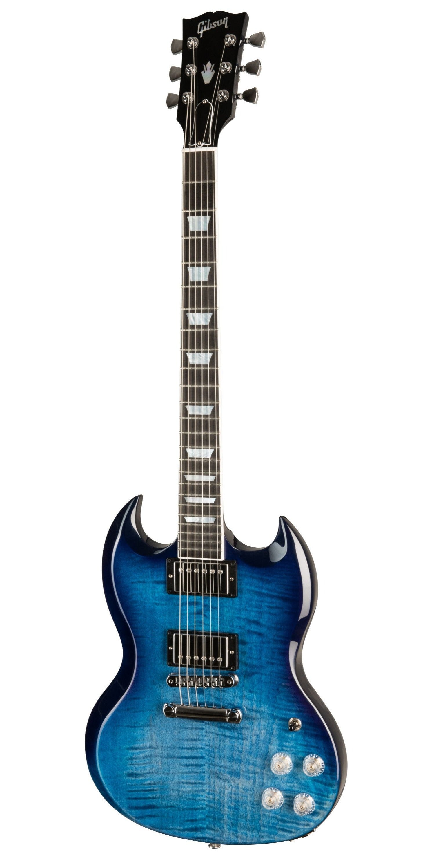 Gibson SG Modern Electric Guitar, Blueberry Fade |  GIBSON |  ELECTRIC GUITAR |  Zoso Music