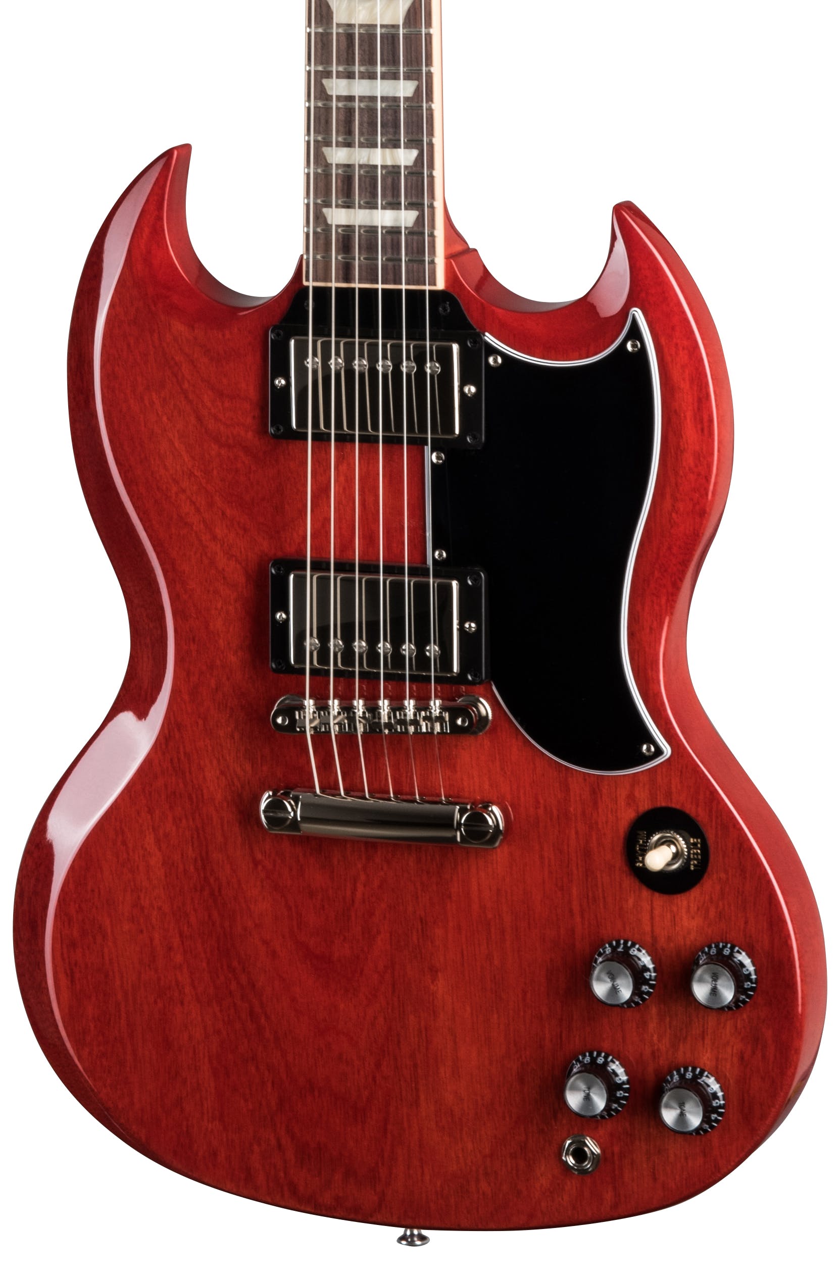 Gibson SG Standard '61 Stop Bar Electric Guitar, Vintage Cherry