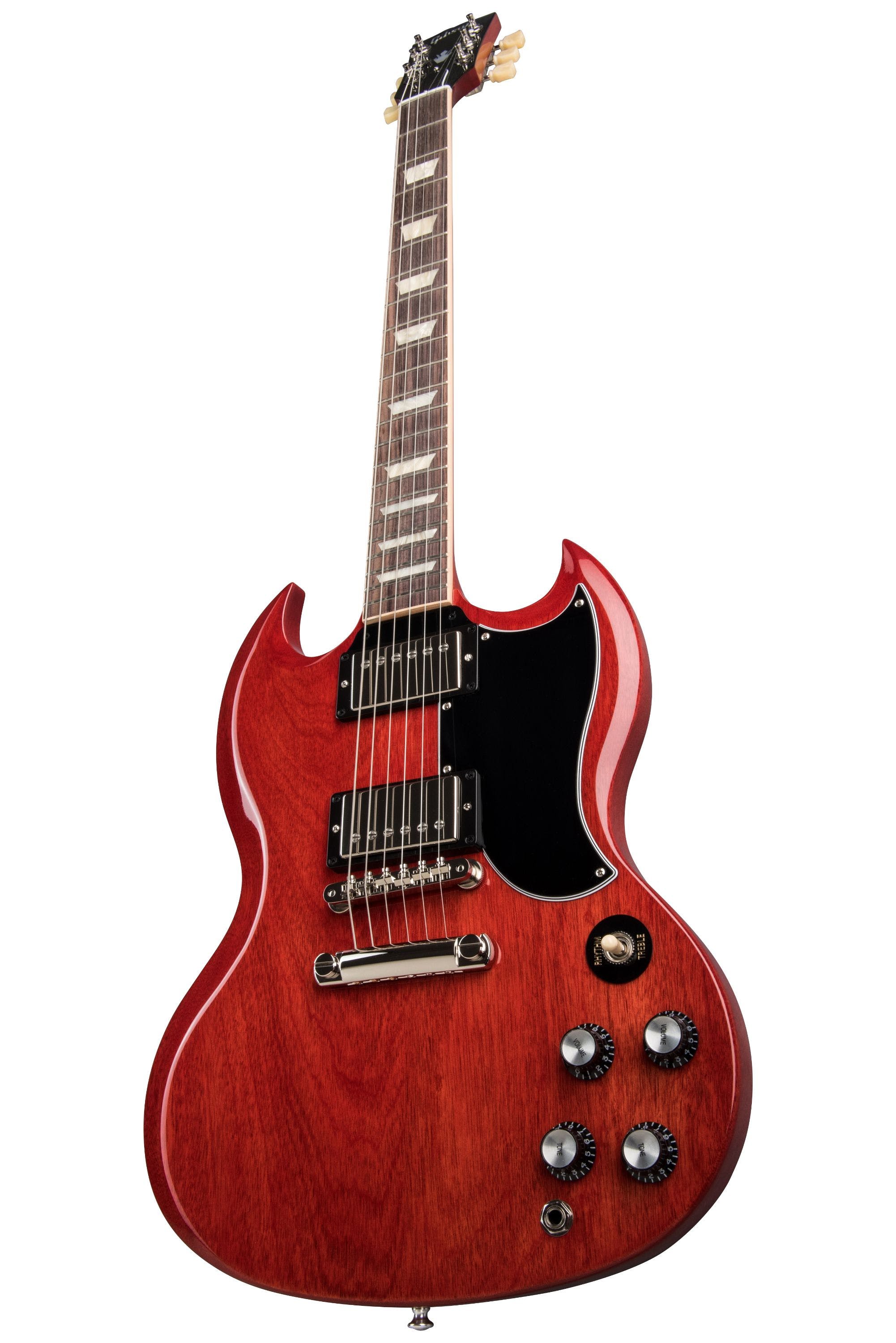 Gibson SG Standard '61 Stop Bar Electric Guitar, Vintage Cherry
