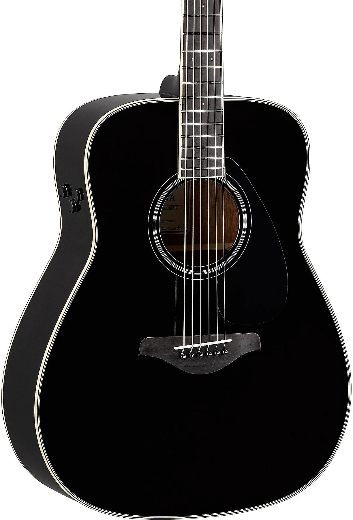 YAMAHA FG-TA (FGTA) TRANSACOUSTIC DREADNOUGHT ACOUSTIC ELECTRIC GUITAR BLACK (BL) |  YAMAHA MUSIC |  ACOUSTIC GUITAR |  Zoso Music