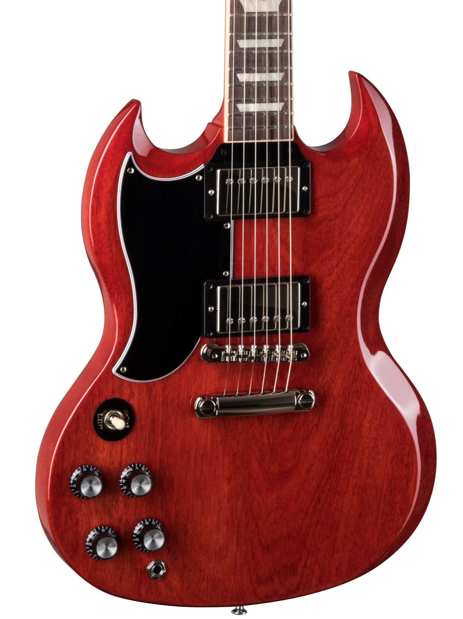 Gibson SG Standard '61 (Left-handed) Electric Guitar, Vintage Cherry |  GIBSON |  ELECTRIC GUITAR |  Zoso Music