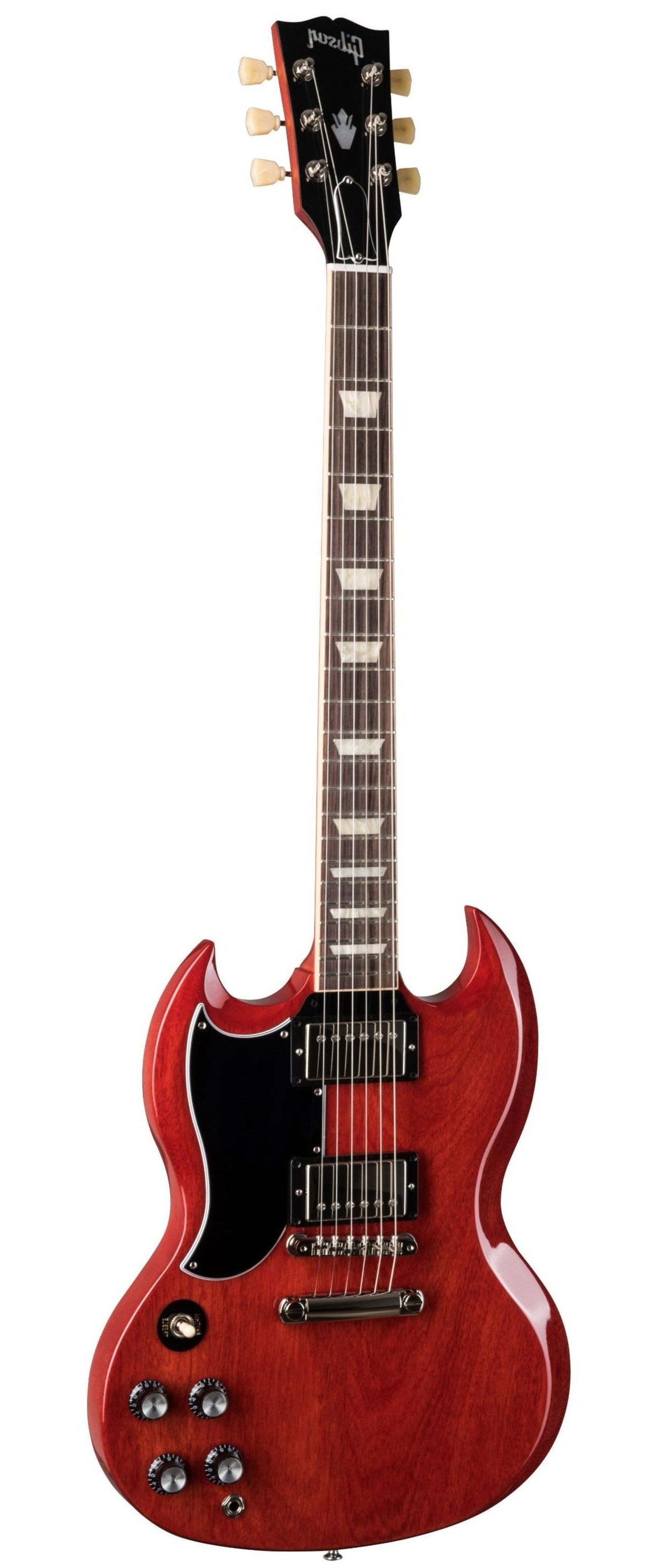 Gibson SG Standard '61 (Left-handed) Electric Guitar, Vintage Cherry |  GIBSON |  ELECTRIC GUITAR |  Zoso Music