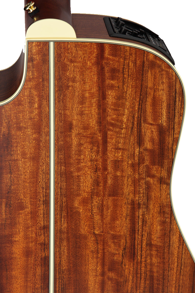 Takamine CP3DC OV Custom Pro Series Dreadnought Cutaway, CTP-3 Preamp Acoustic-Electric Guitar with Hard Case (Made In Japan)