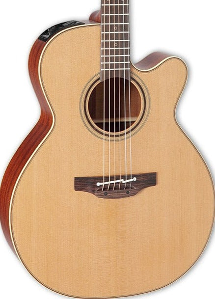 TAKAMINE CP3NC OV CUSTOM PRO SERIES NEX BODY CUTAWAY ACOUSTIC-ELECTRIC GUITAR, CTP-3 PREAMP & HARD CASE (MADE IN JAPAN)