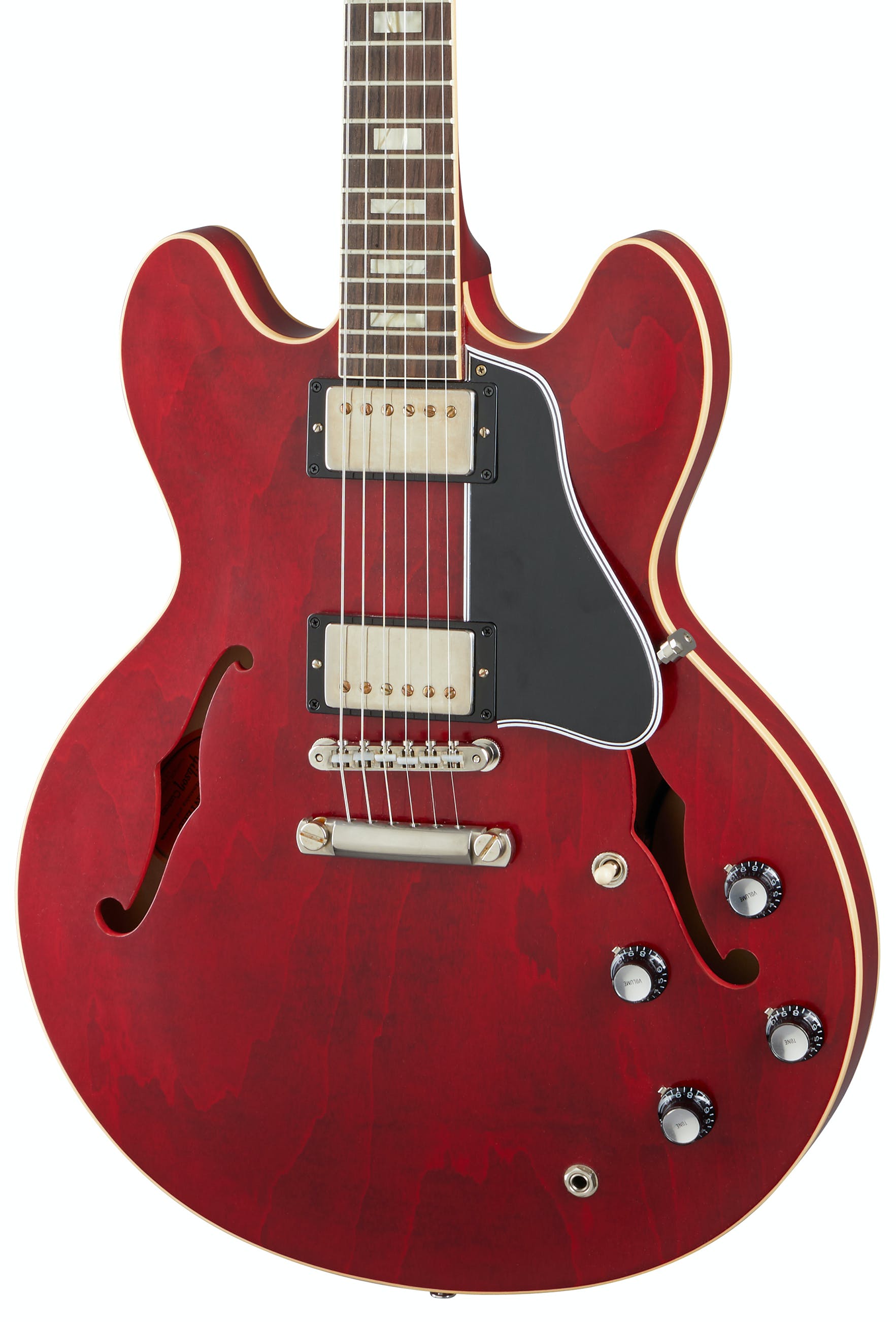 Gibson 1964 ES-335 Reissue VOS Electric Guitar, 60s Cherry (GIB-64ES335VOSCNH1)