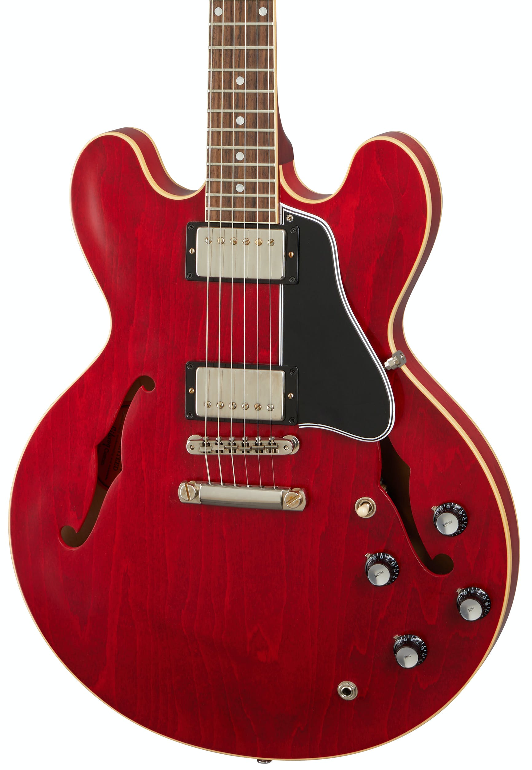 Gibson 1961 ES-335 Reissue VOS Electric Guitar, 60s Cherry (61ES335VOSCNH1)