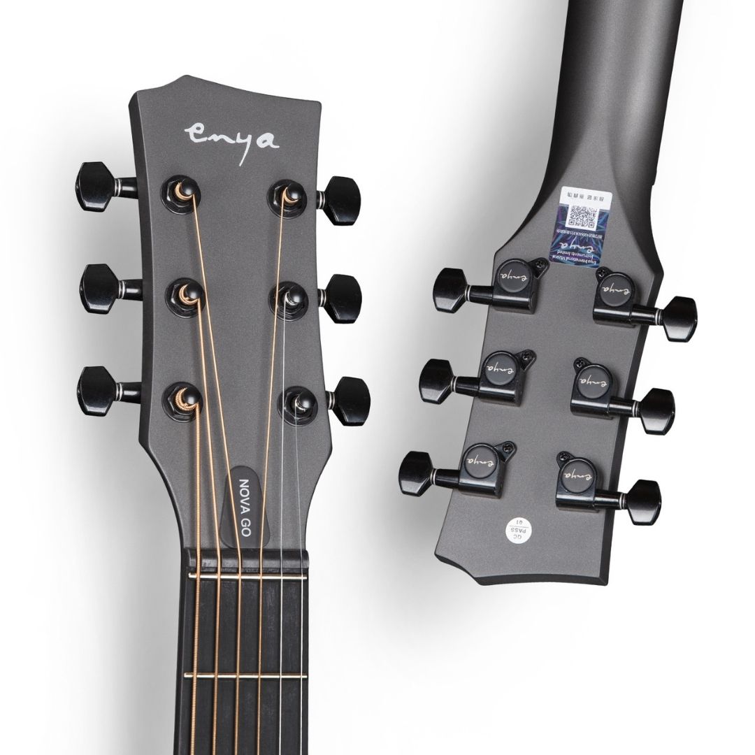 Enya Nova Go 33" Acoustic Guitar With AI EQ, Carbon Fiber Body (Novago) | Enya , Zoso Music